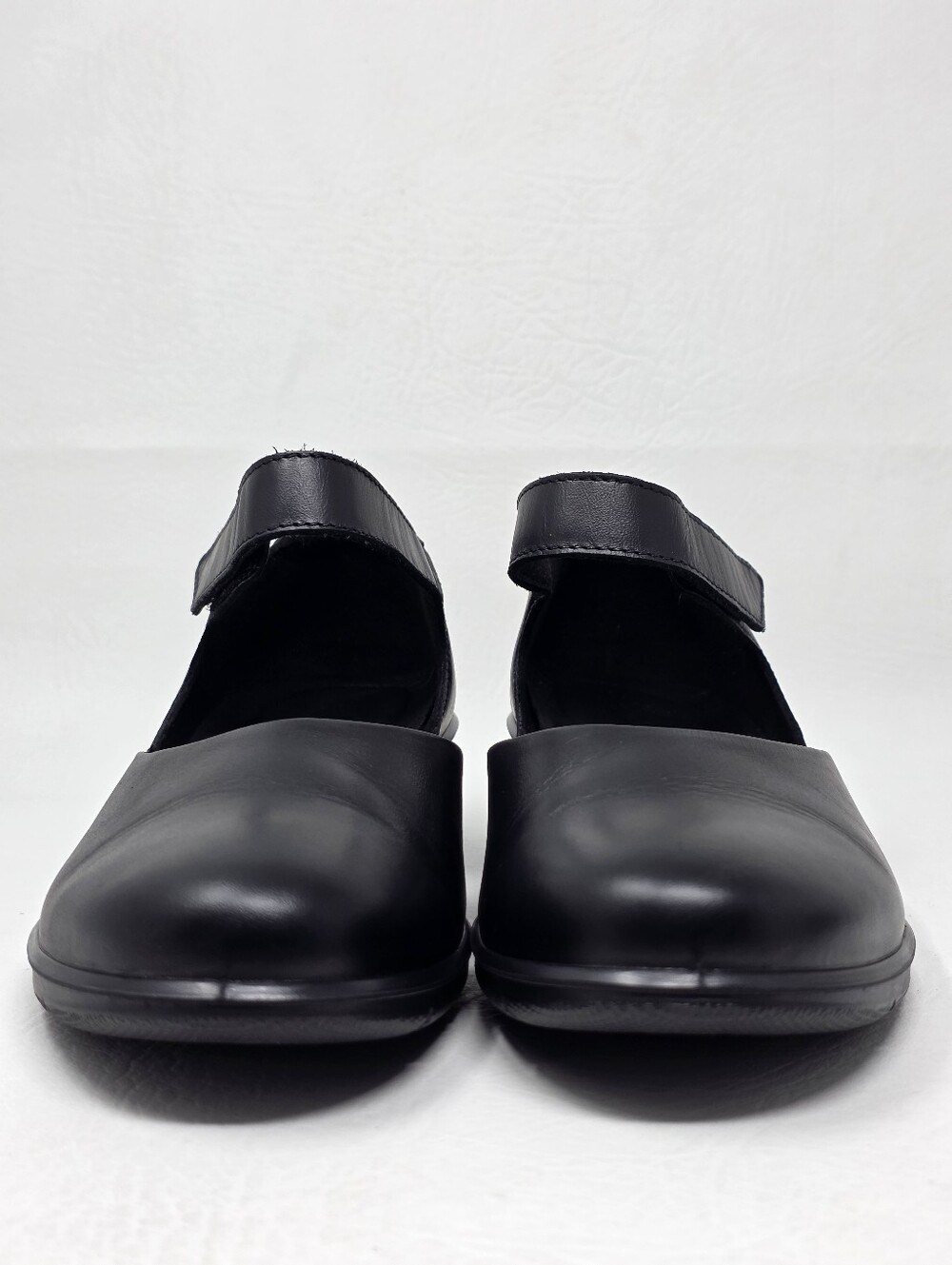 ECCO Womens Felicia Mary Jane Shoes EU 38 US 7-7.5 Black Leather Flats Pre-owned - Picture 8 of 12